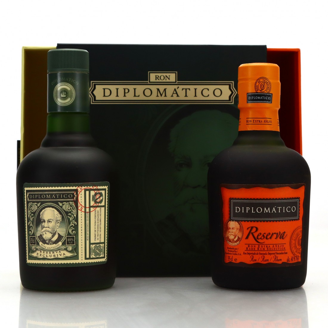 Diplomatico Rum Gift Box 2 x 35cl Rum Auctioneer