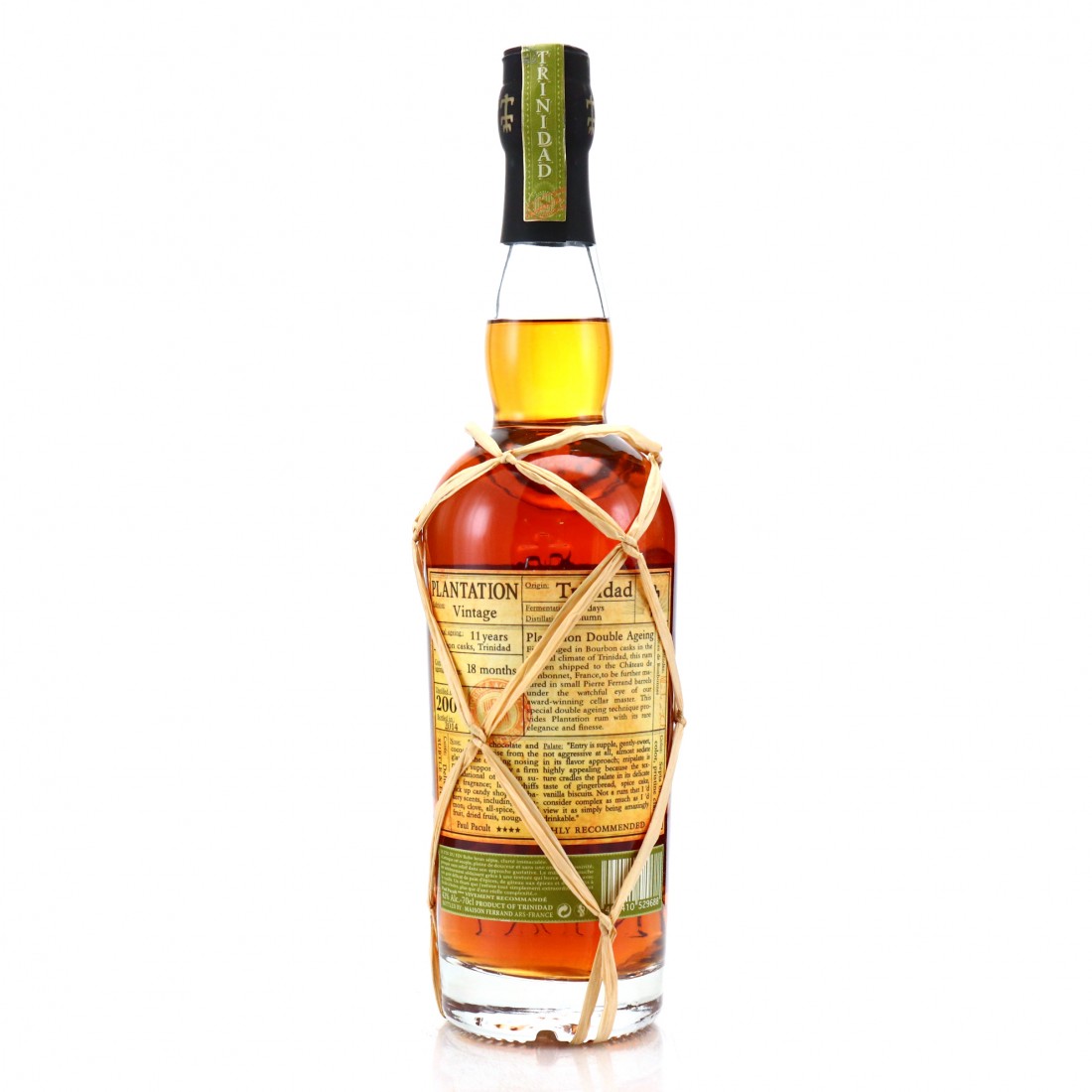 Trinidad Rum 2001 Plantation Vintage Edition Rum Auctioneer