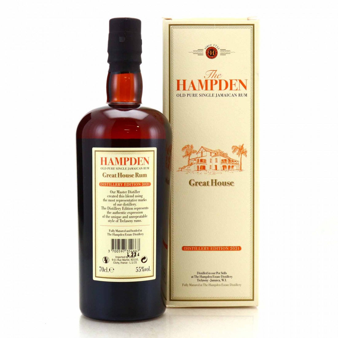 Hampden Great House 2021 Rum Auctioneer