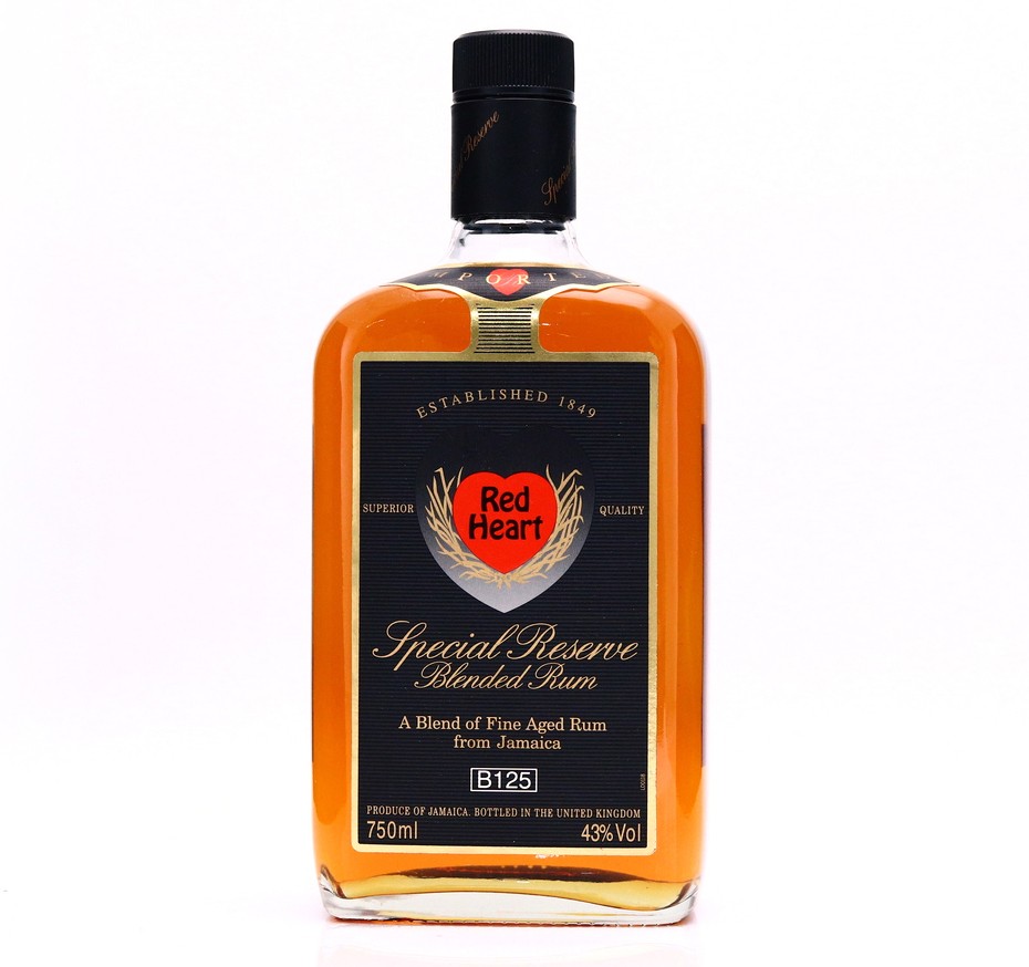 Red Heart Jamaica Rum Special Reserve 75cl / SA Import Rum Auctioneer