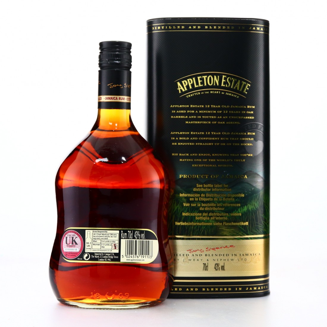 Appleton Estate 12 Year Old Rare Blend Rum Auctioneer