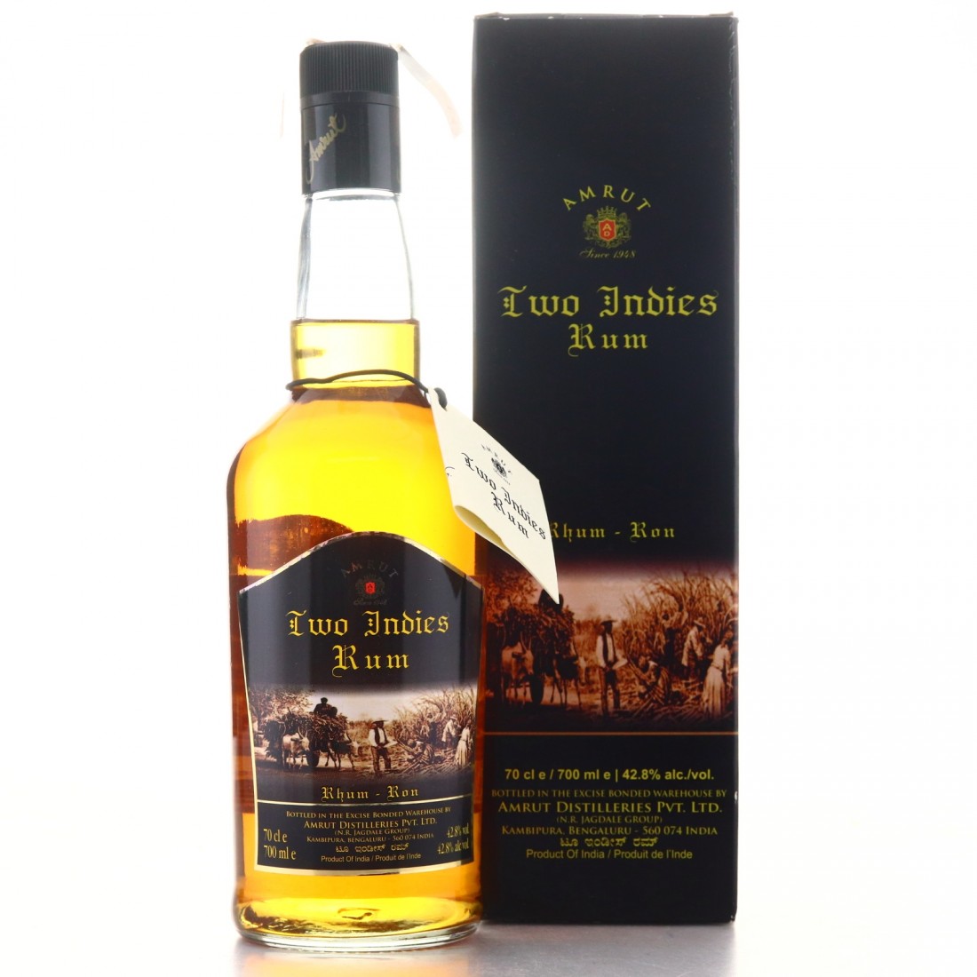 Amrut Two Indies Rum Rum Auctioneer
