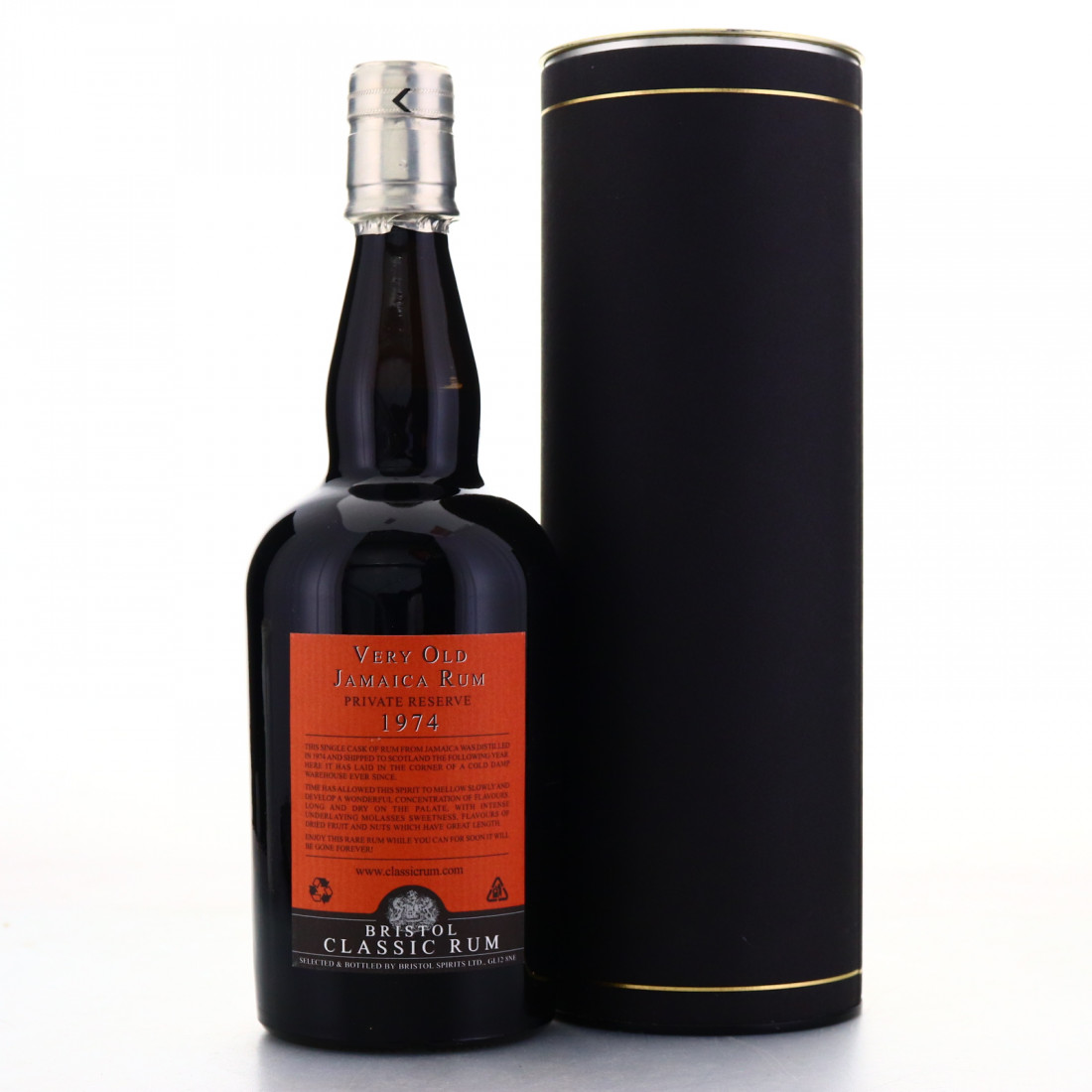 Jamaica Rum 1974 Bristol Classic Rum Auctioneer