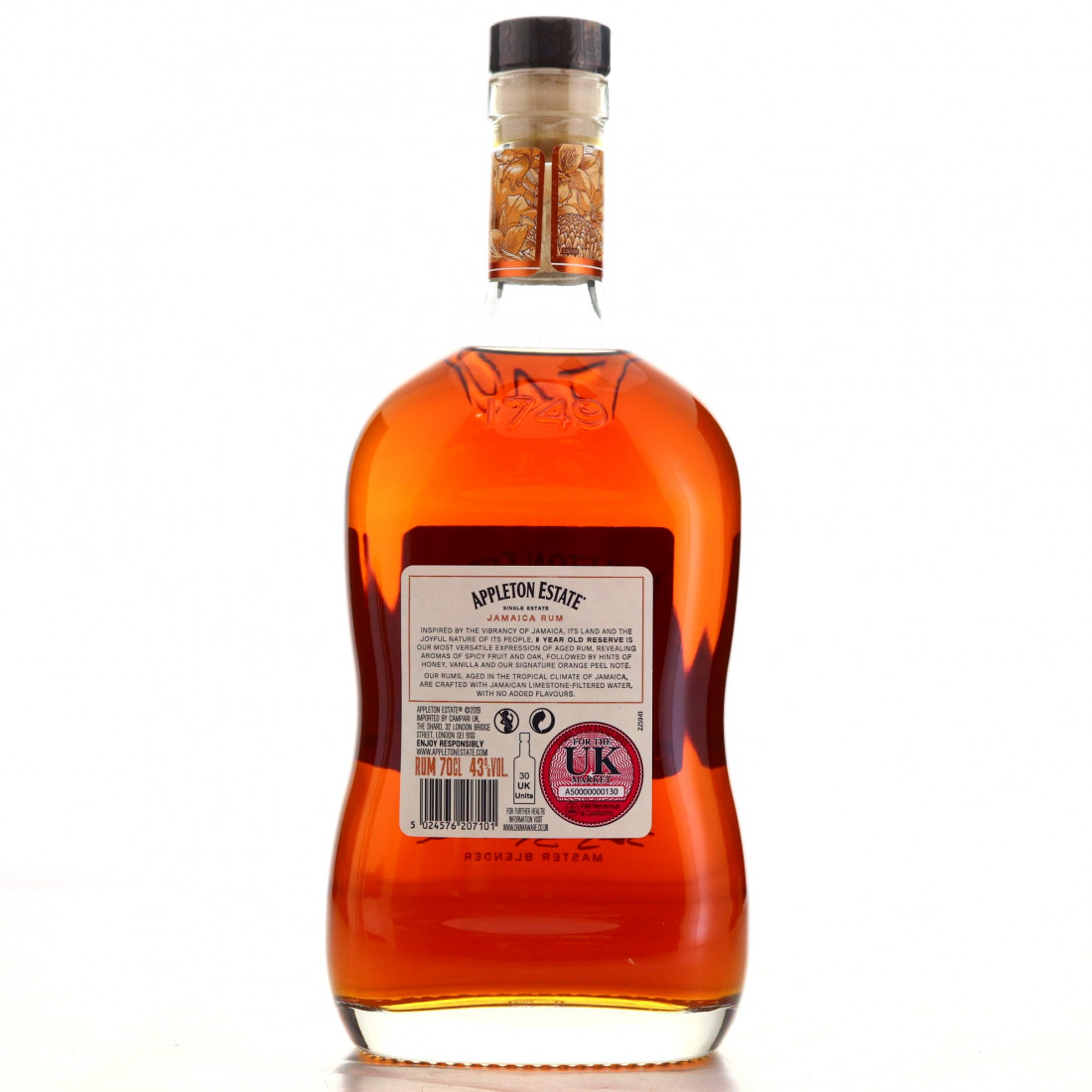 Appleton Estate 8 Year Old Reserve Rum Auctioneer