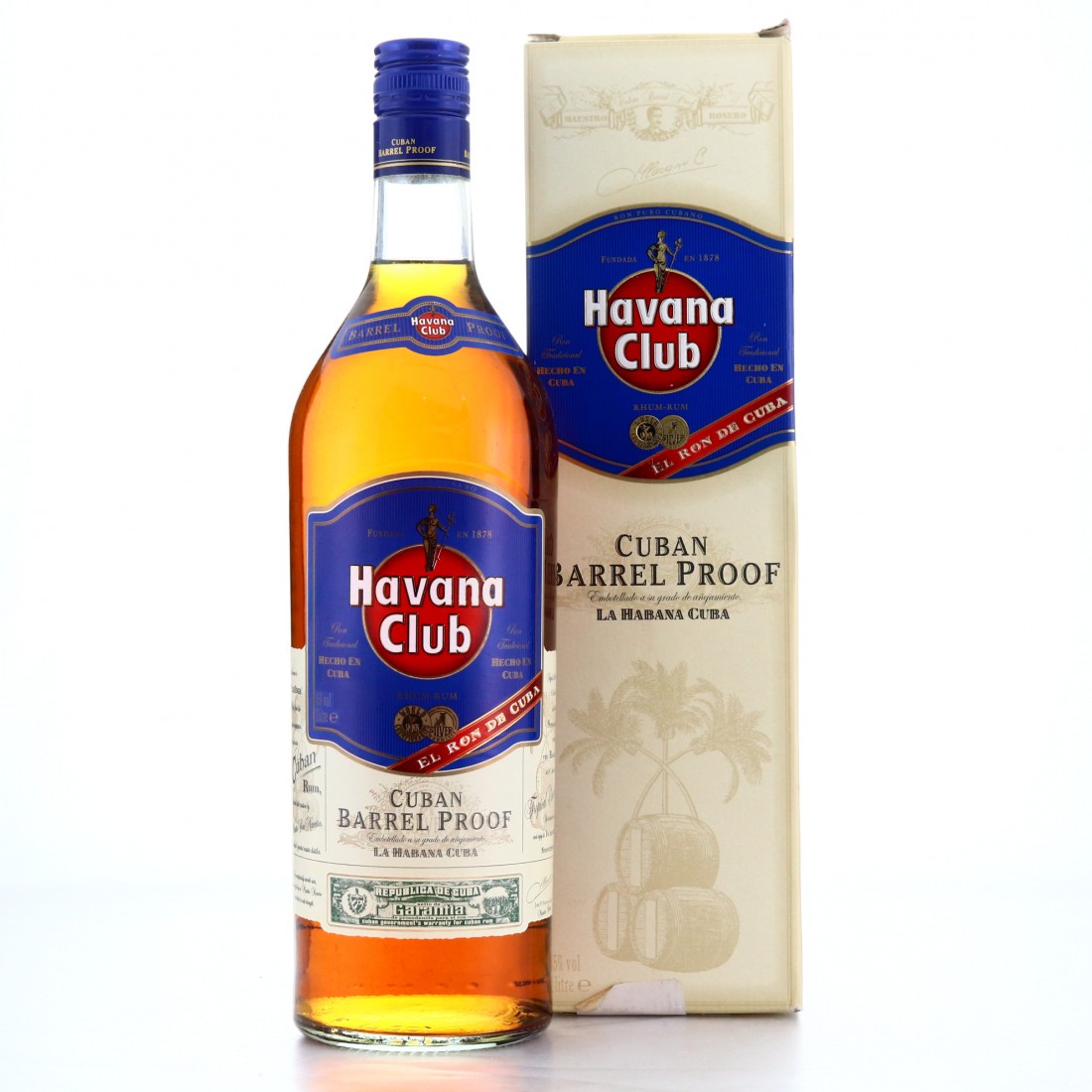 Havana Club Cuban Barrel Proof 1 Litre Rum Auctioneer
