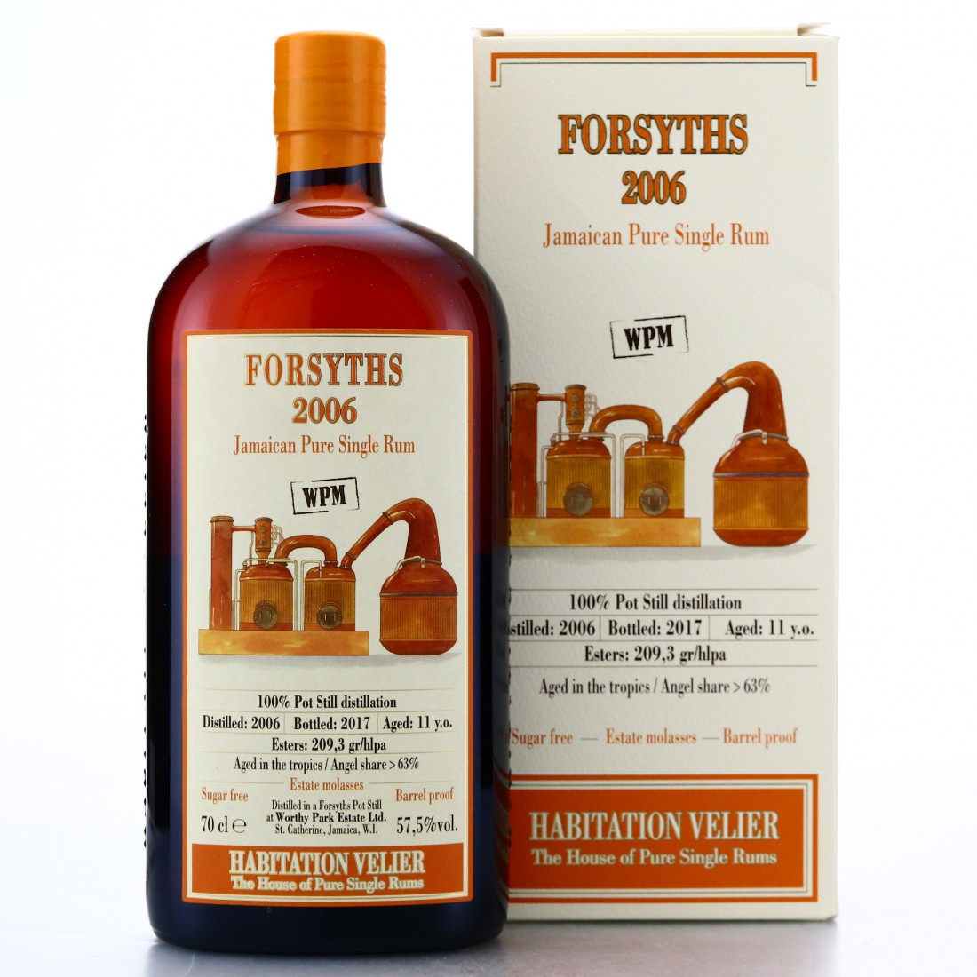 Forsyths Wpm 2006 Habitation Velier 11 Year Old Rum Auctioneer