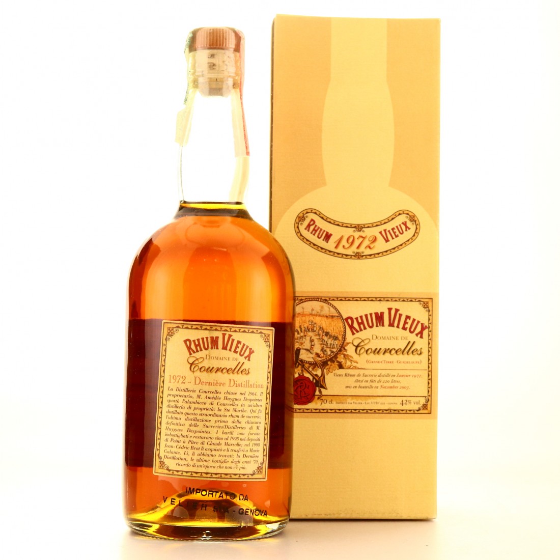 Domaine de Courcelles 1972 Rum Auctioneer