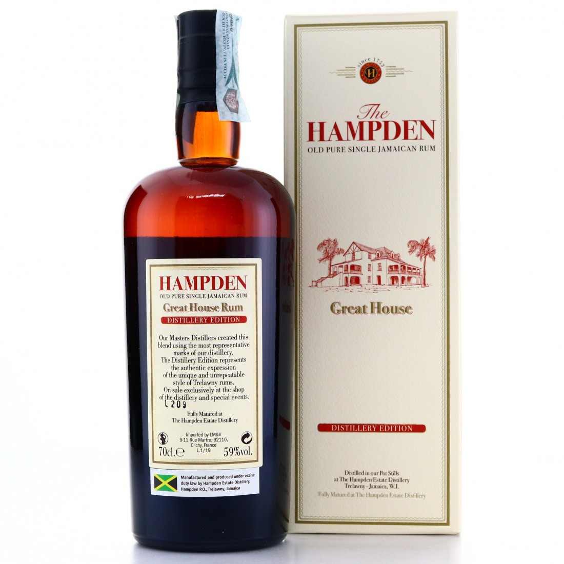 Hampden Great House Rum Auctioneer