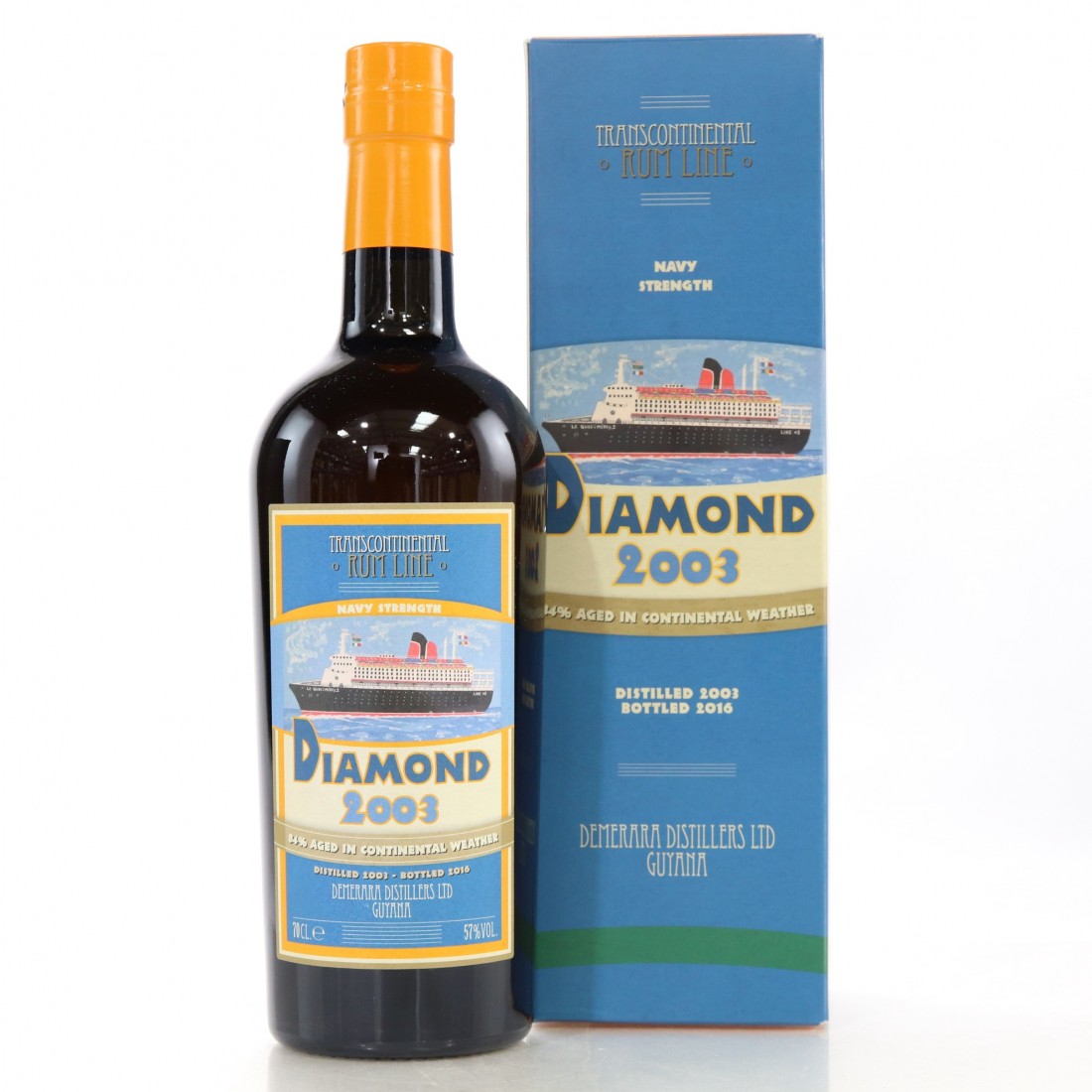 Diamond 2003 Transcontinental Rum Line Rum Auctioneer