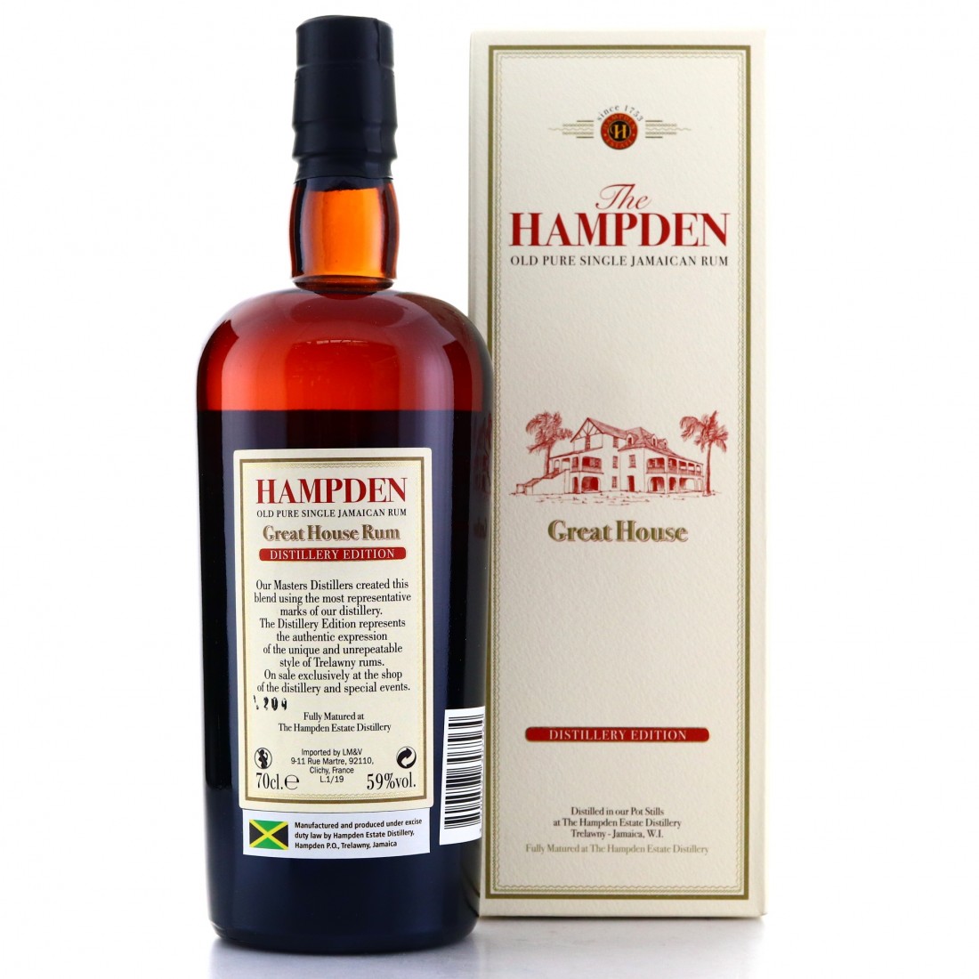 Hampden Great House Rum Auctioneer
