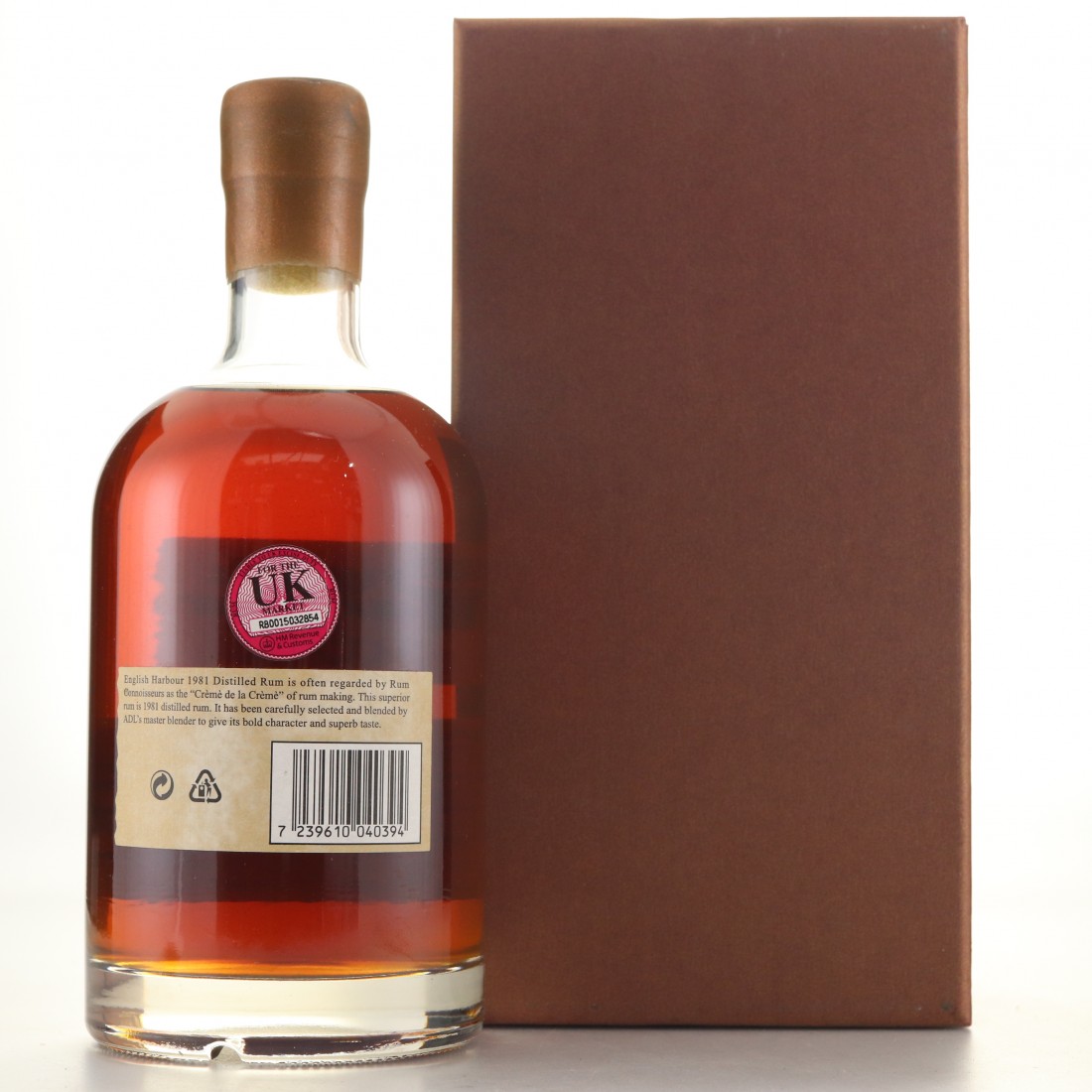 English Harbour 1981 25 Year Old Rum Auctioneer