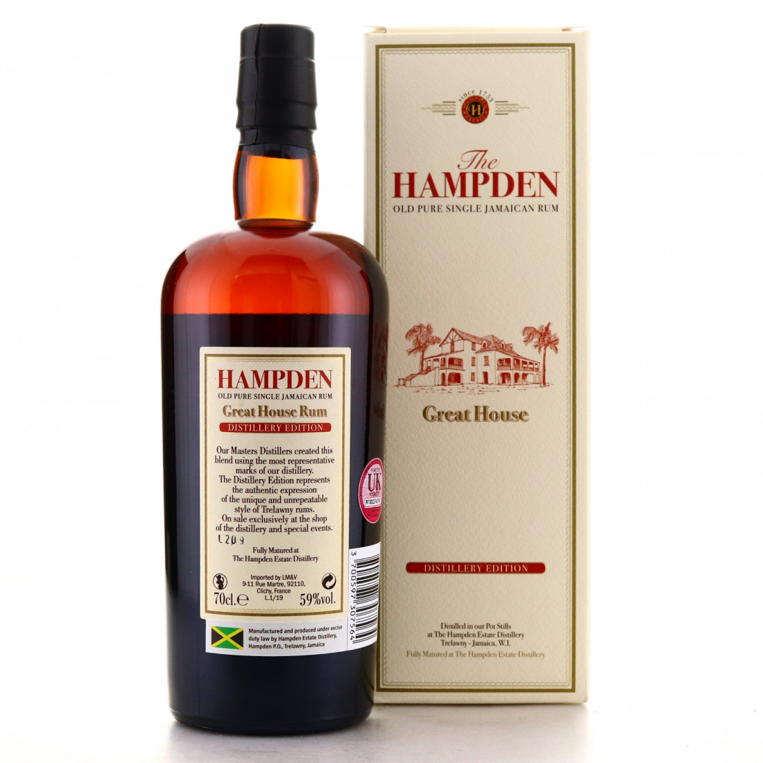 Hampden Great House Rum Auctioneer