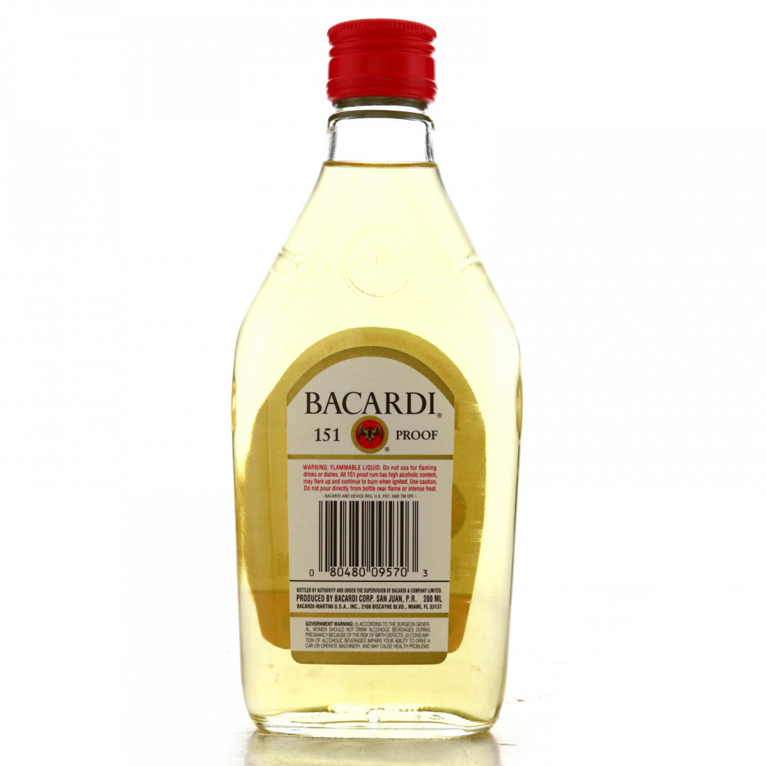 Bacardi 151 Proof 20cl / US Import