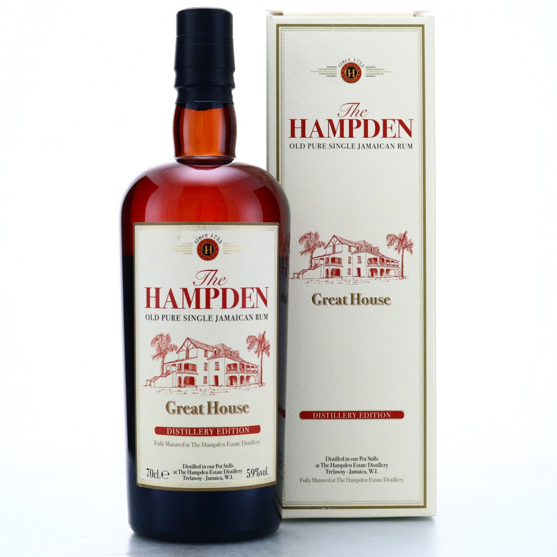 Hampden Great House Rum Auctioneer