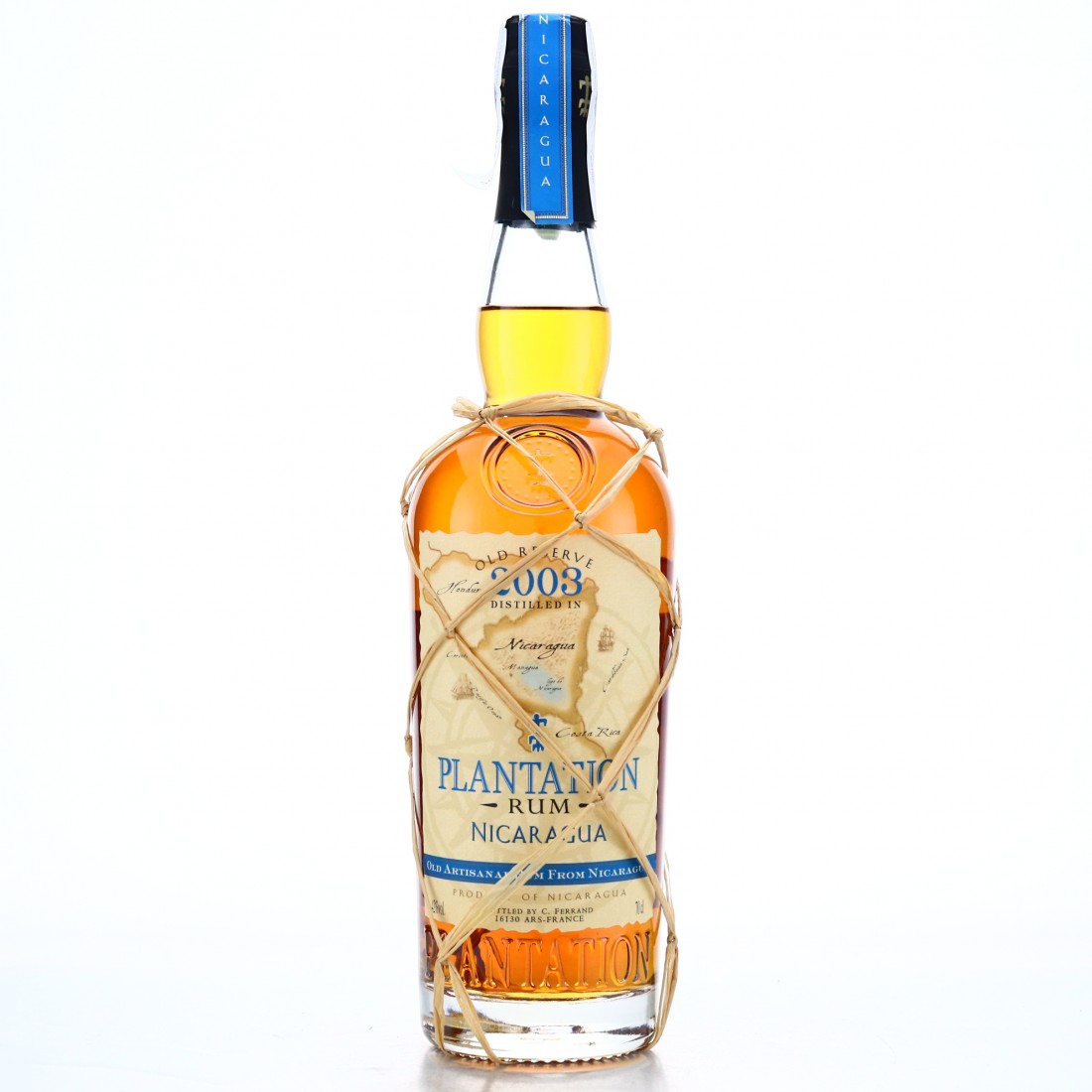 Nicaragua Rum 2003 Plantation Old Artisanal Rum Auctioneer