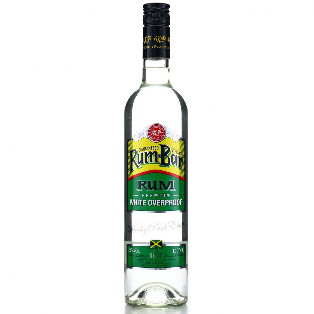 Worthy Park RumBar White Overproof Rum Auctioneer