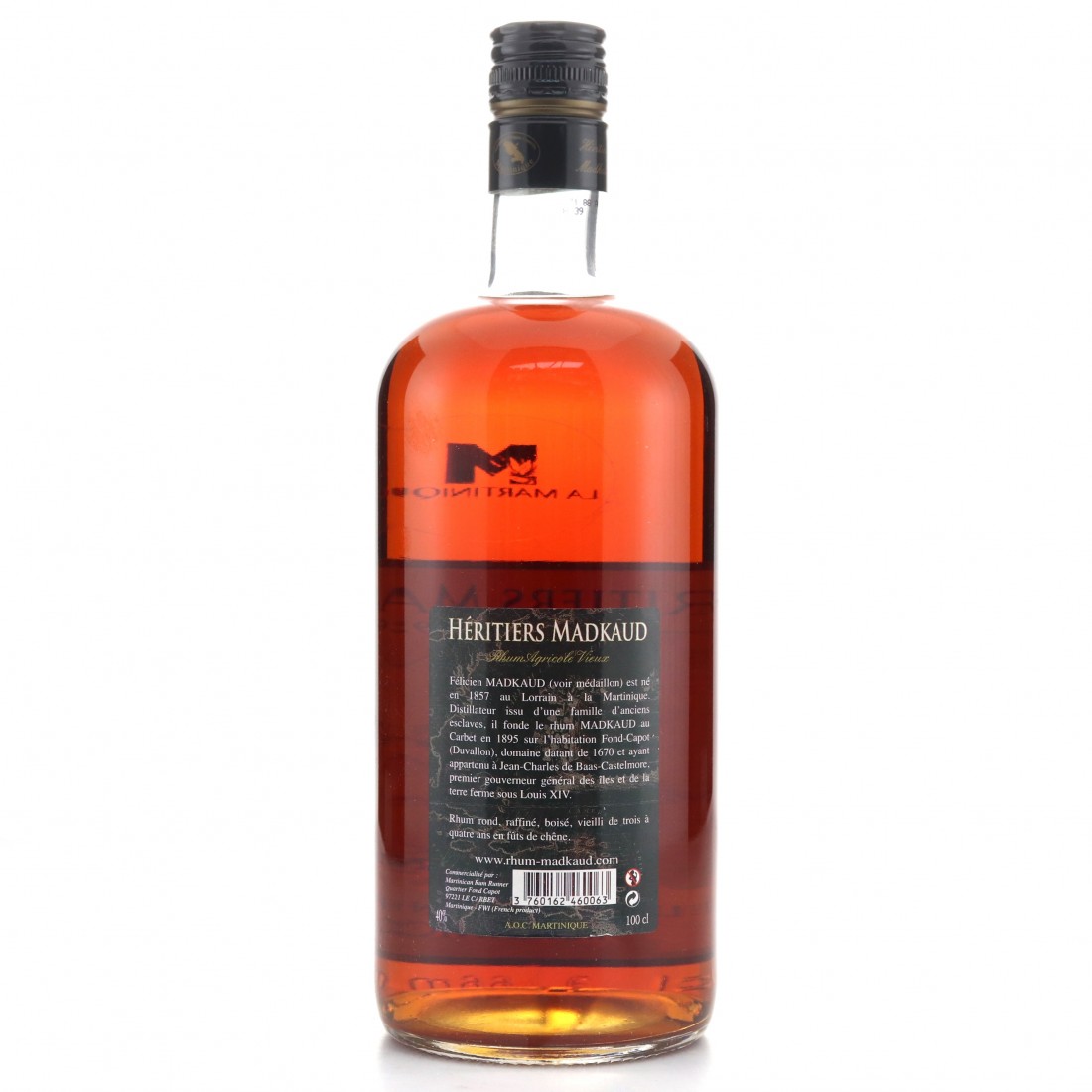 Heritiers Madkaud Cuvee Renaissance 1 Litre Rum Auctioneer