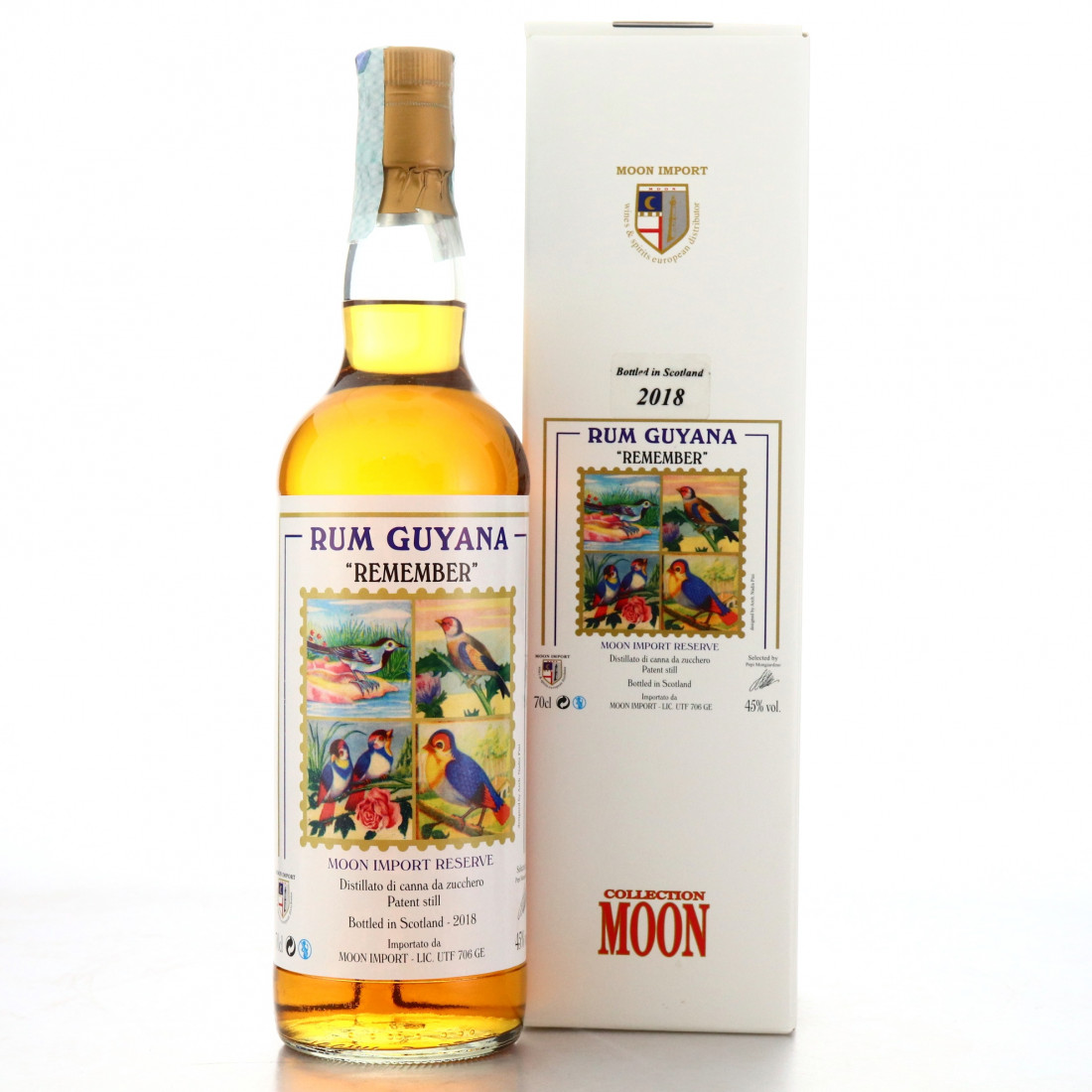 Guyana Rum 'Remember' Moon Import Reserve Rum Auctioneer