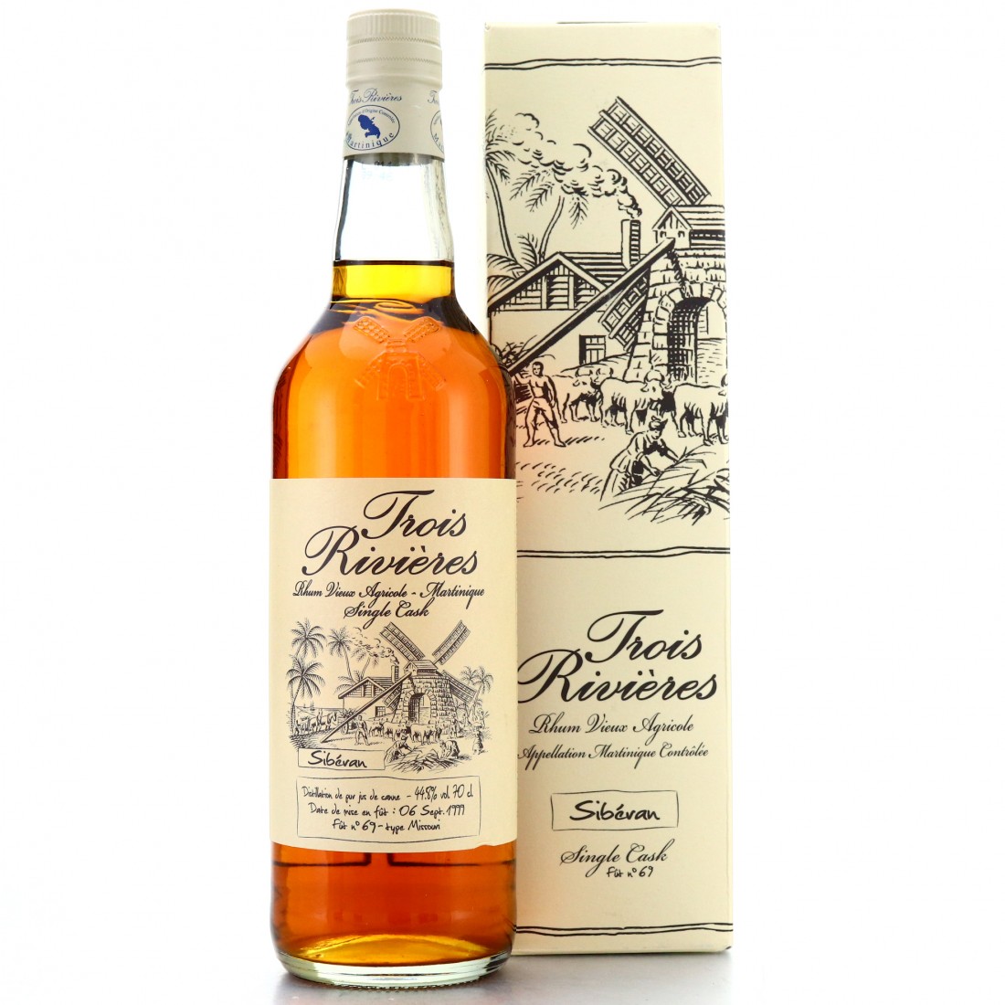 Trois Rivieres 1999 Siberan Single Cask 69 Rum Auctioneer