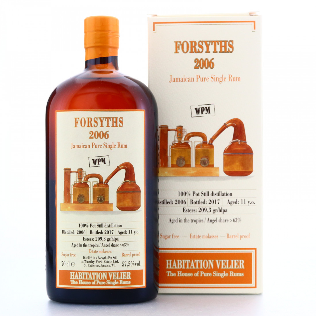 Forsyths Wpm 2006 Habitation Velier 11 Year Old Rum Auctioneer
