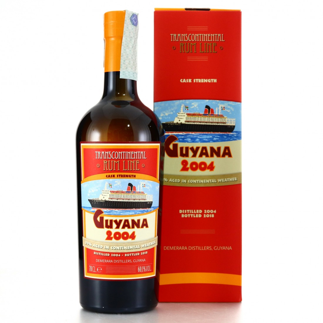 Guyana Rum 2004 Transcontinental Rum Line Rum Auctioneer