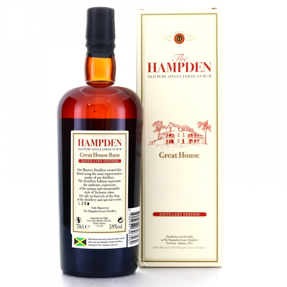 Hampden Great House Rum Auctioneer